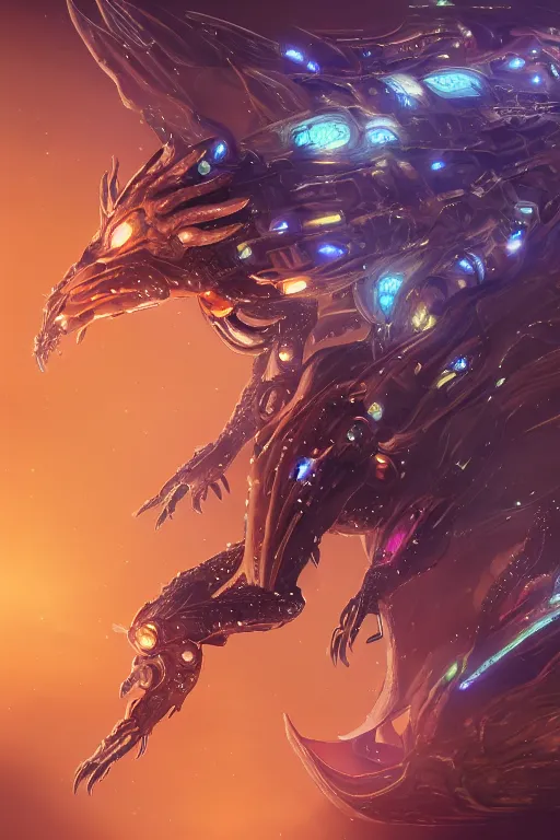 Prompt: galactic hyperdetailed elegant beautiful stunning giantess anthropomorphic mecha sexy hot female dragon goddess, hairy spines, hairy ears, hairy green belly, hairy orange body, hairy orange skin, bigger than galaxy, epic proportions, epic scale, epic size, warframe destiny fanart, furry, dragon art, goddess, giantess, furaffinity, octane render