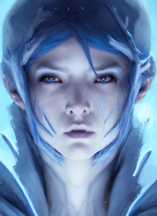 Prompt: character concept art of a ice sorceress, key visual, realistic shaded perfect face, fine details, dystopian environment and background, by stanley artgerm lau, wlop, rossdraws, james jean, andrei riabovitchev, marc simonetti, and sakimichan, trending on artstation