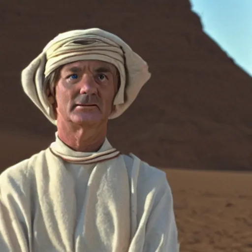 Image similar to bill murray as lawrence of arabia