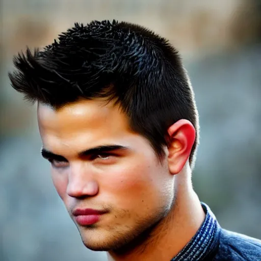 Image similar to taylor lautner mixed with robert pattinson