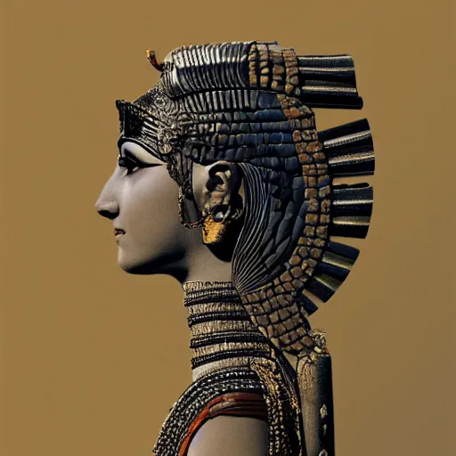 Prompt: Cleopatra, photorealist, 4k, DSLR photograph