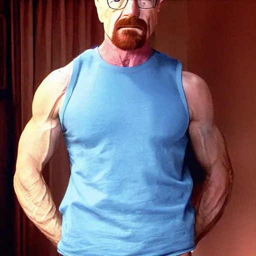 Image similar to walter white as gigachad