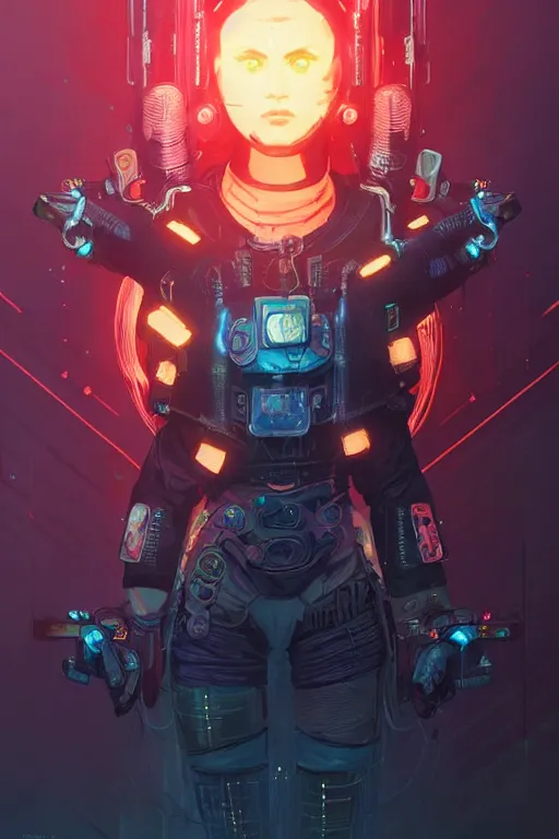 Prompt: valkyrie from apex legends, cyberpunk futuristic neon. decorated with traditional japanese ornaments by ismail inceoglu dragan bibin hans thoma greg rutkowski alexandros pyromallis nekro rene maritte illustrated, perfect face, fine details, realistic shaded, fine - face, pretty face