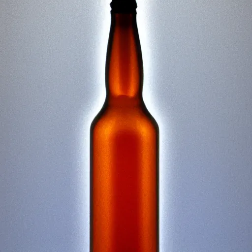 Prompt: a bottle of mead, subsurface scattering