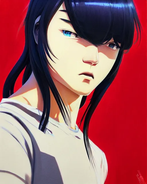 Image similar to powdered toast man | | very very anime!!!, fine - face, realistic shaded perfect face, fine details. anime. realistic shaded lighting poster by ilya kuvshinov katsuhiro otomo ghost - in - the - shell, magali villeneuve, artgerm, jeremy lipkin and michael garmash and rob rey