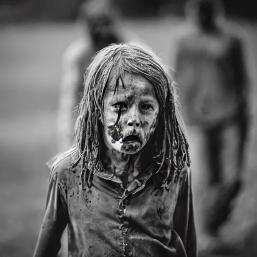 Image similar to the walking dead, 85mm pentax k1000, f 1/3, award winning photography