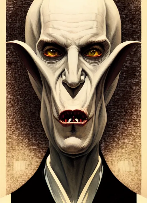 Prompt: symmetry!! portrait of nosferatu, intricate, elegant, highly detailed, digital painting, artstation, concept art, smooth, sharp focus, illustration, art by artgerm and greg rutkowski and alphonse mucha