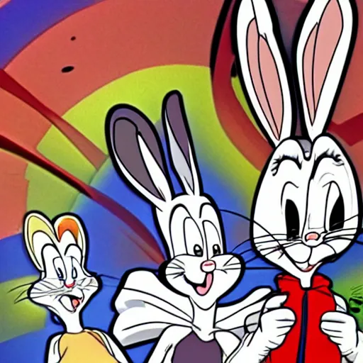 Image similar to bugs bunny multiverse