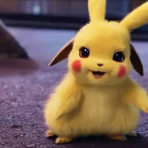 Image similar to a rabbit in the movie detective pikachu