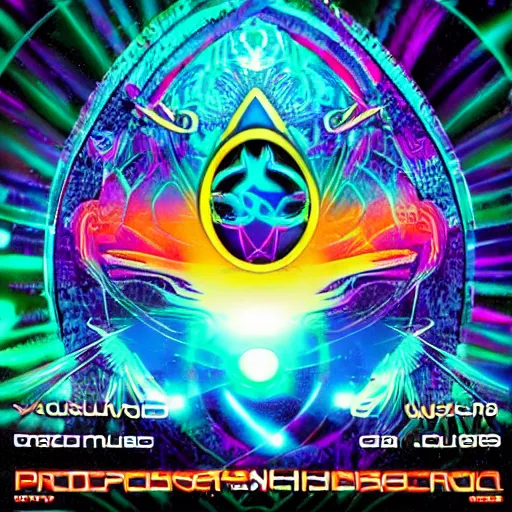 Image similar to psytrance