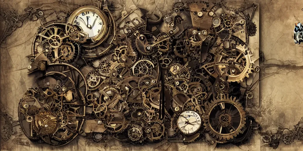 Image similar to Steampunk