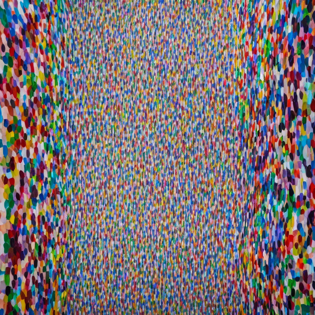 Image similar to a wall in a modern art gallery