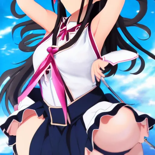 Image similar to Azusa Miura from idolm@ster