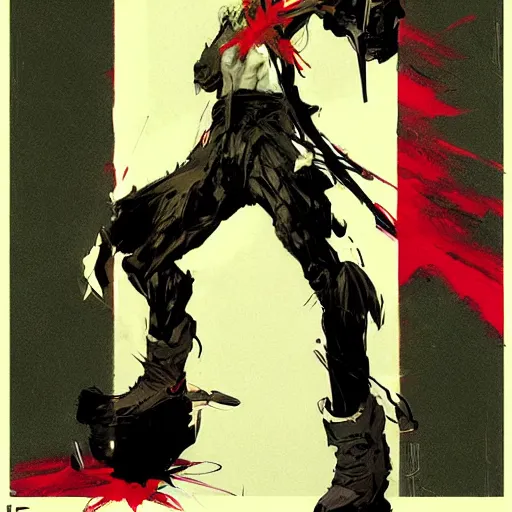 Image similar to after death, only his singing remained in this land, hanafuda concept art trending on artstation by yoji shinkawa, esao andrews, james jean and raoul ruiz