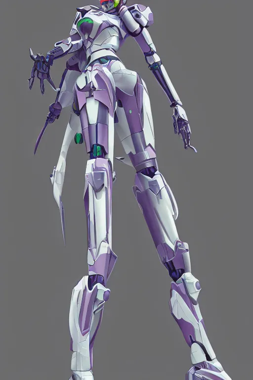 Image similar to heroine, beautiful, female mecha lineart concept, evangelion, full body, ultra detailed, digital art, 8 k, character, realistic, portrait, 3 d, hyperrealistic