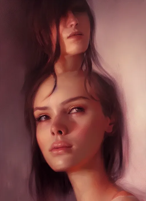 Image similar to a portrait of a pretty young lady by alejandro burdisio