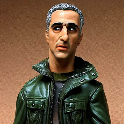 Prompt: Travis Bickle collectible sculpture