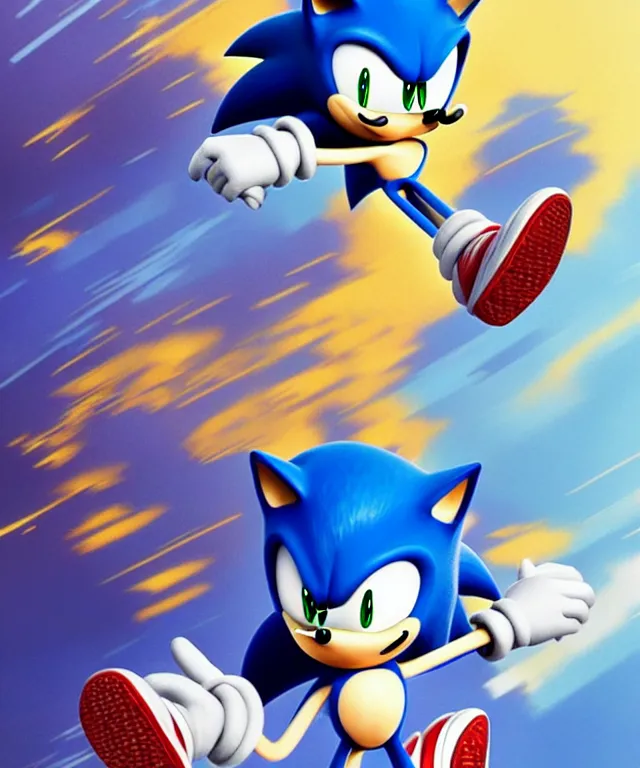 sonic the hedgehog and hyper sonic (sonic) drawn by spacecolonie