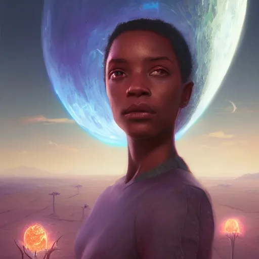 Prompt: highly detailed portrait of ja'marr chase as an alien, unreal engine, fantasy art by greg rutkowski, loish, rhads, ferdinand knab, makoto shinkai and lois van baarle, ilya kuvshinov, rossdraws, tom bagshaw, global illumination, radiant light, detailed and intricate environment