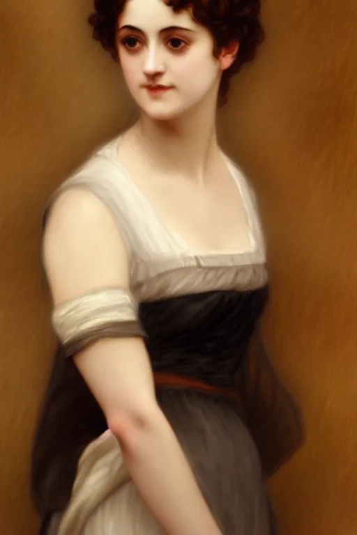 Prompt: dark jane austen, painting by rossetti bouguereau, detailed art, artstation