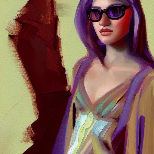 Image similar to Facebook fashion, gucci catwalk, oil painting, digital art, ultradetailed, artstation