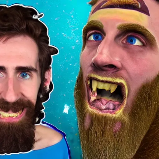 Image similar to asmongold, hyper realisitic, photograph, high detail, 8 k, youtube thumbnail