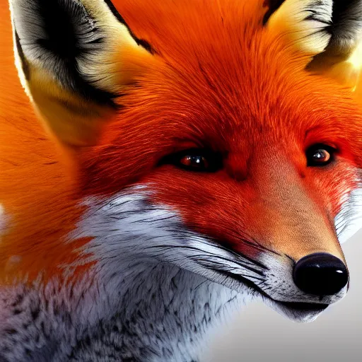 Prompt: screenshot from a studio ghibl movie of a fox looking through a microscope