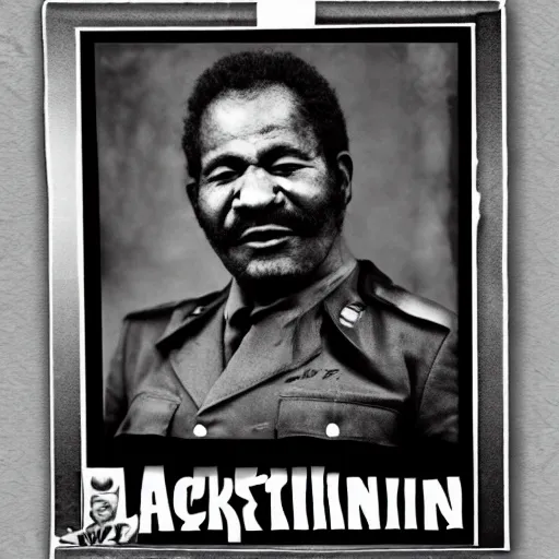 Prompt: black stalin, photo