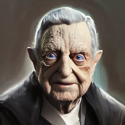 Prompt: Portrait of George Soros as the emperor palpatine from star wars, made by stanly artgerm lau, wlop, rossdraws, james jean, andrei riabovitchev ,marc simonetti