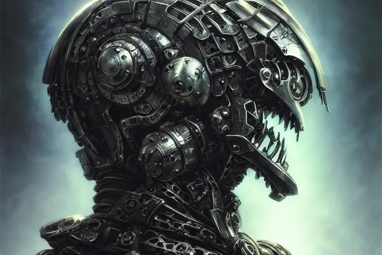 Image similar to metalhead, by yoshitaka amano, ruan jia, kentaro miura, artgerm, detailed, intricate details, trending on artstation, hd, masterpiece