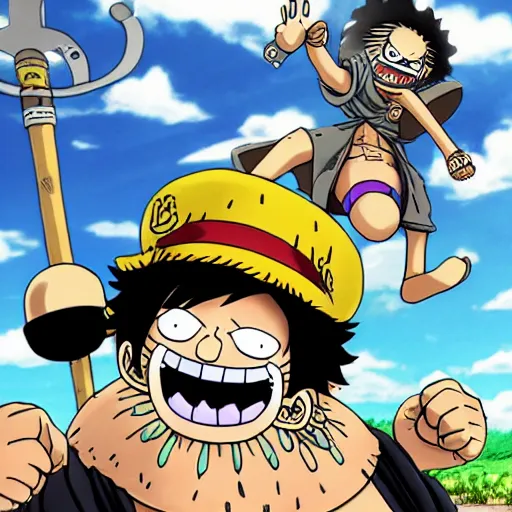 Image similar to bartholomew kuma [ from onepiece anime ]