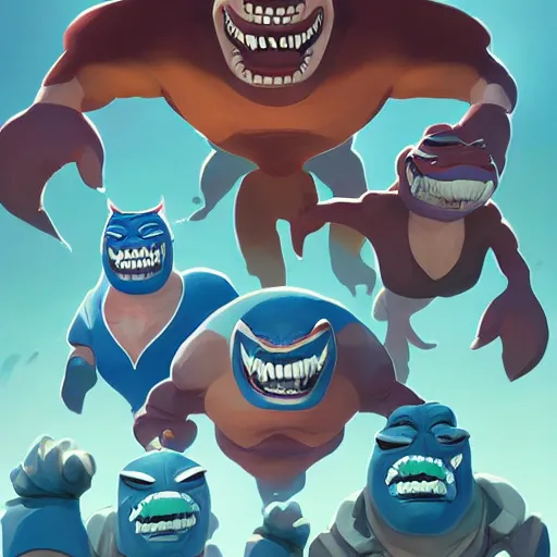 Image similar to face icon stylized minimalist street sharks, loftis, cory behance hd by jesper ejsing, by rhads, makoto shinkai and lois van baarle, ilya kuvshinov, rossdraws global illumination