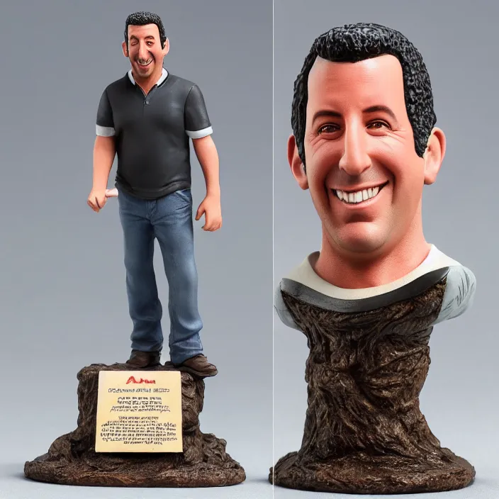 Image similar to adam sandler, a goodsmile figure of adam sandler, figurine, detailed product photo,