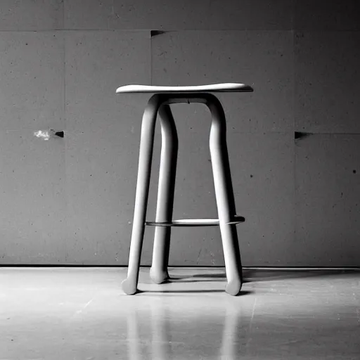 Image similar to the newton stool by tadao ando