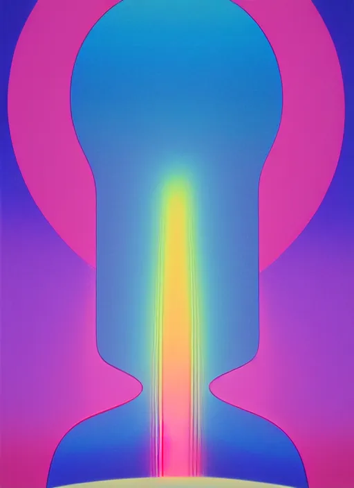 Prompt: infinity by shusei nagaoka, kaws, david rudnick, pastell colours, airbrush on canvas, cell shaded, 8 k