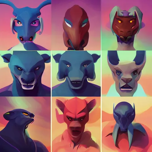 Image similar to face icon stylized minimalist beastwars, loftis, cory behance hd by jesper ejsing, by rhads, makoto shinkai and lois van baarle, ilya kuvshinov, rossdraws global illumination