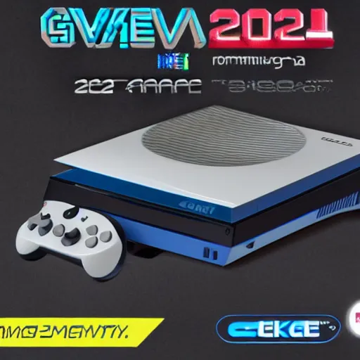 Image similar to new game console by SEGA 2022