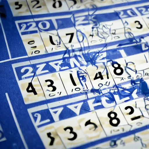 Prompt: the winning lottery numbers for 2 0 2 3