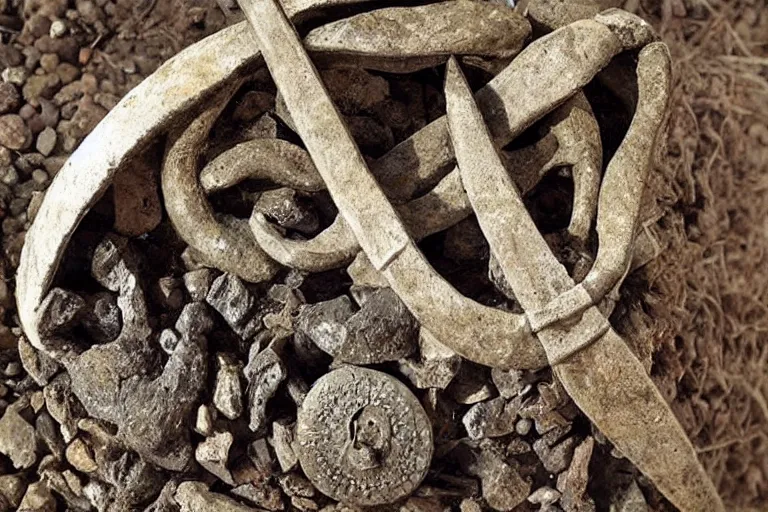 Image similar to “viking age artefacts found from Birka”