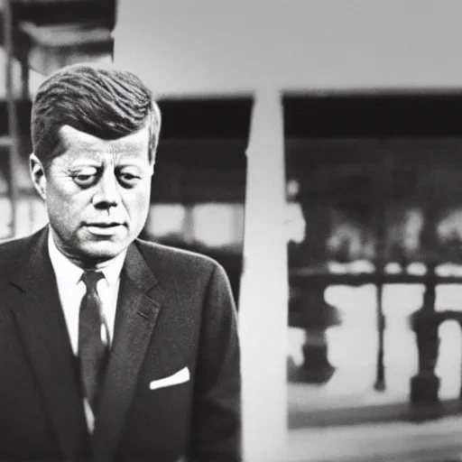 Image similar to jfk youtube apology video, 2022