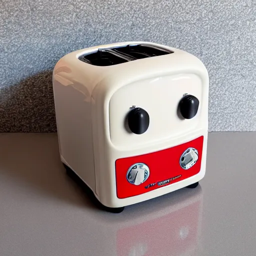 Prompt: Funko Pop of a toaster