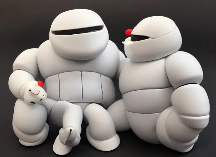 Image similar to Fine Image on the store website, eBay, Full body, 80mm resin figure of a Baymax