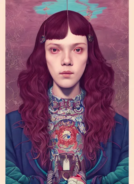 Image similar to cool girl :: by Martine Johanna and Simon Stålenhag and Chie Yoshii and Casey Weldon and Guillermo del toro :: ornate, dynamic, particulate, rich colors, intricate, elegant, highly detailed, centered, artstation, smooth, sharp focus, octane render, 3d