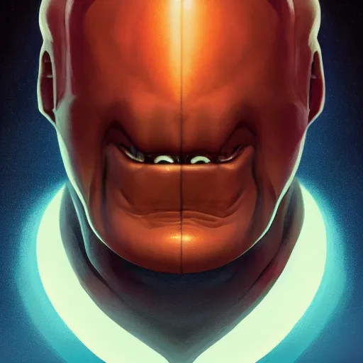 Image similar to face icon stylized minimalist the thing from another world 1 9 5 1, loftis, cory behance hd by jesper ejsing, by rhads, makoto shinkai and lois van baarle, ilya kuvshinov, rossdraws global illumination