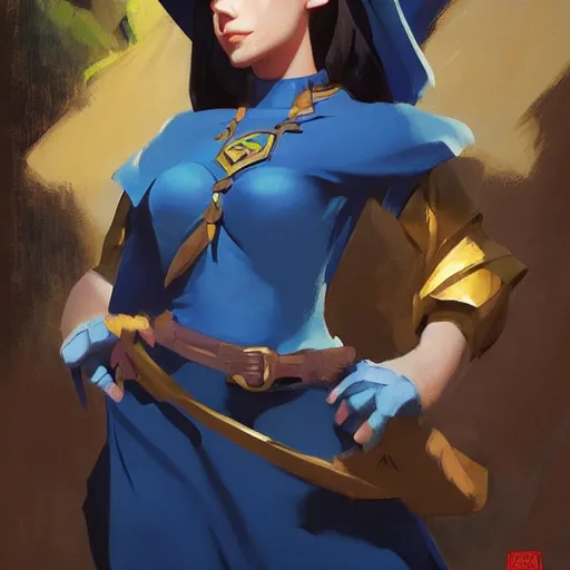 Image similar to greg manchess portrait of zelda as disney character, perfect face, matte painting, bold shapes, hard edges, by huang guangjian, gil elvgren, sachin teng. in a beautiful landscape full of emotions, cgsociety masterpiece, artstation trending, by rossdraws, ghibli, kimi no na wa, greg rutkowski, simon stalberg, greg manchess