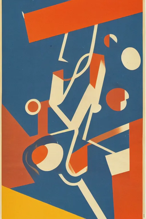 Image similar to 1 9 5 0 s swiss poster for an architecture conference, swiss design, graphic design, browns and blues, in the style of hans aeschbach