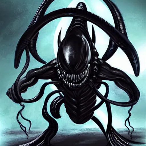 Image similar to xenomorph as venom