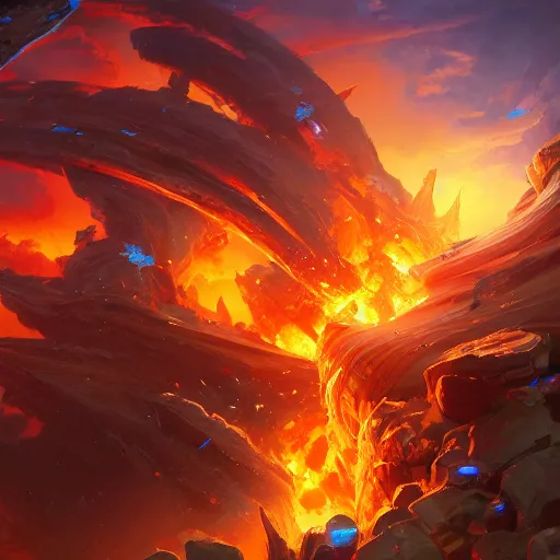 Image similar to nuclear explosion, 💣 💥, 💣 💥, 💣 💥💣 💥, bomb explosion, 💣 💥, 💣 💥, 💥, bright art masterpiece artstation. 8k, sharp high quality artwork in style of Jose Daniel Cabrera Pena and Greg Rutkowski, concept art by Tooth Wu, blizzard warcraft artwork, hearthstone card game artwork, exploding, grenade explosion