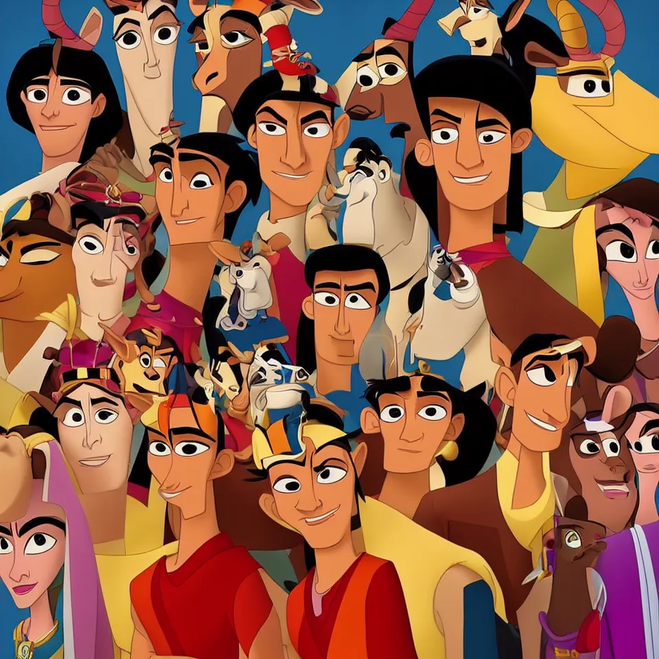 Prompt: How would Kuzco from The Emperor's New Groove (2000) look in Real life . Professional Studio. Portrait in the style of Martin Schoeller. 4K. Ultra Detailed. Close-up. Low Light.