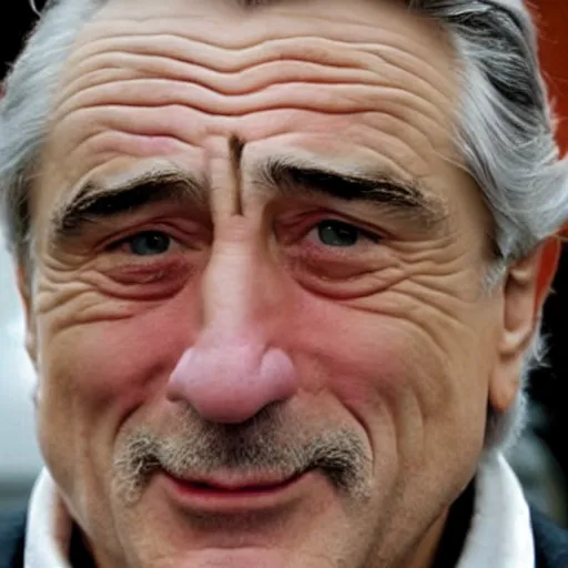 Image similar to robert de niro as the troll face trololol